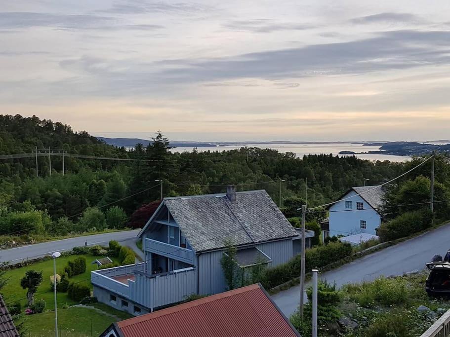 Kellergeschosswohnung Mit Aussicht Und Terasse Jørpeland Buitenkant foto